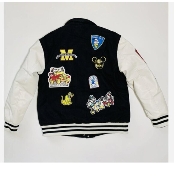 NEW Disney Friends Mickey Varsity Jacket Unisex - Picture 9 of 11